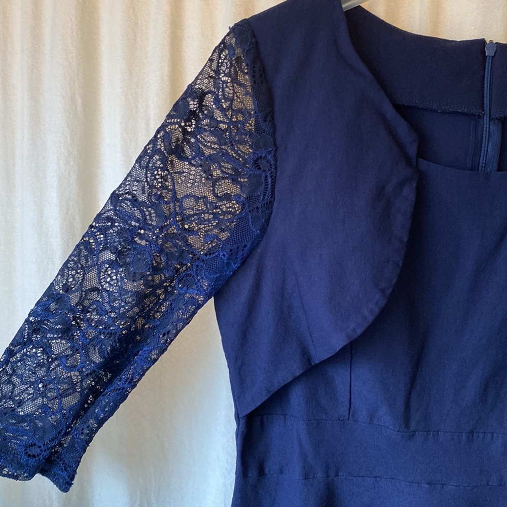 Miusol Navy Blue Dress - Picture 4 of 8